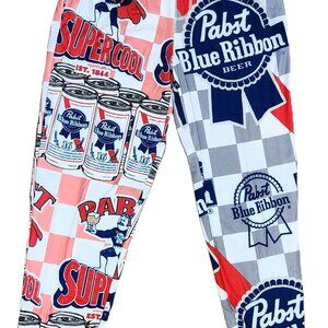 Pabst Blue Ribbon Men’s Jogger Pants - Size Medium